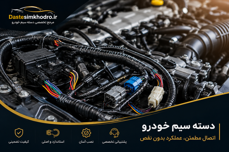 دسته سیم داخل موتور 206 تیپ 1
